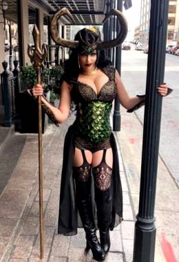Female Loki costume