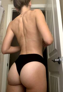 Really Proud Of My Butt And Back !!
