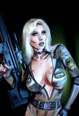 Sniper Wolf Body Paint By Intraventus
