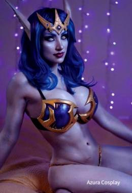 Void Elf From World Of Warcraft – By AzuraCosplay