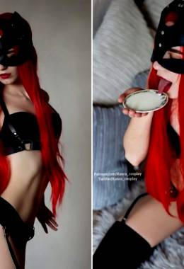 Will You Feed This Kitty With Milk? By Kanra_cosplay