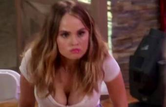 Debby Ryan Tight Shirt And Cleavage Plot On Insatiable