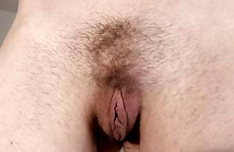 Hairy nipples, pubes and ass