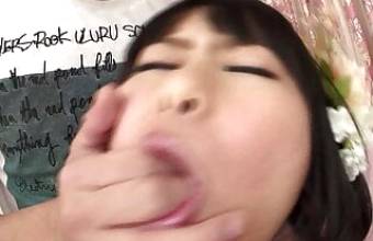 Japanese woman caught by husband masturbating in bath