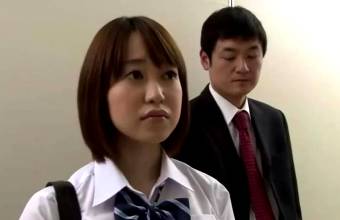 Yu Shinoda – Schoolgirl Trapped In An Elevator