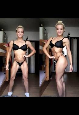 18yo Bikini Competitor Alena From Czech Republic