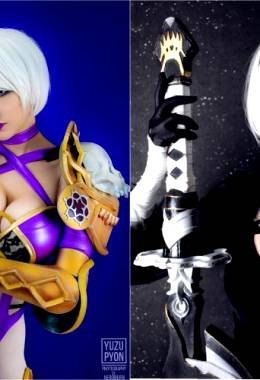 2B Got Announced In SoulCalibur 6 ! Funny Coincidence That I Crafted Both Cosplays In The Past. Which One Do You Prefer ? :) ~ YuzuPyon As Ivy Valentine And 2B