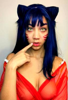 Ahri Leage Of Legends Look