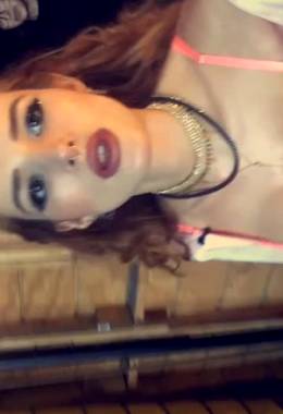 Bella Thorne Snapchat Bra