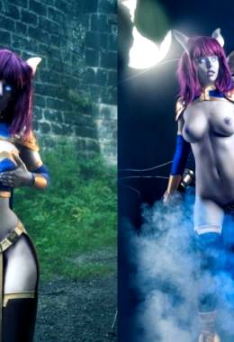 Nude Monara Cosplay From World Of Warcraft By Dis-har-mo-nica