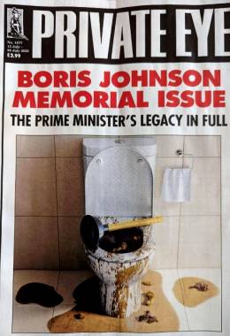 Private Eye – Boris Johnson Memorial Issue