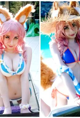 Summer Holidays Tamamo Or Summer Tamamo-chan ? I Can’t Get Myself To Pick One! ~ By Mikomi Hokina ♥