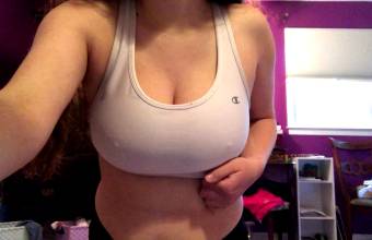 18 And First Time Posting A Titty Drop!