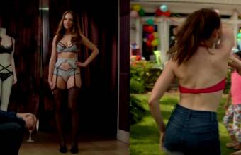 Alison Brie – Thong / Lasso-dance / Orgasm Loop From Sleeping With Other People