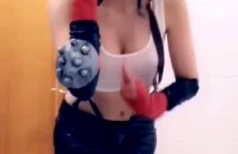 Is This Seat Occupied? Can I Sit With You? – Tifa Lockhart By Kate Key