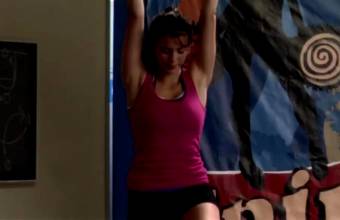 Nina Dobrev Is Really Flexible