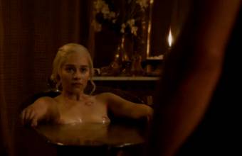 Stroked My Cock To The Khaleesi's Breasts And Ass Until White Goo Shot Out The End.