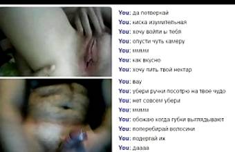 Videochat 1 Girl with a giant asshole and my dick