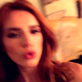 Bella Thorne Bouncing Around In Lingerie.