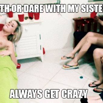 drunk and curious, best kind of sisters