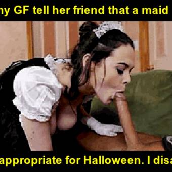 Maid are really Hot around Halloween
