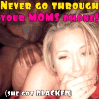 Never go through your MOMS phone! *caption*